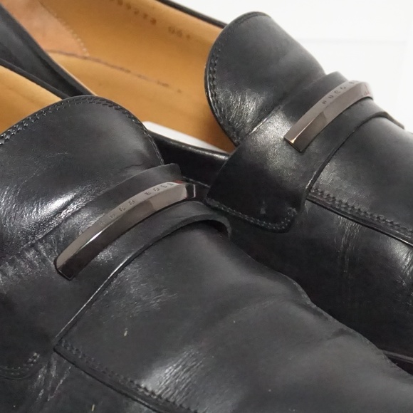 hugo boss portland solid bit loafer
